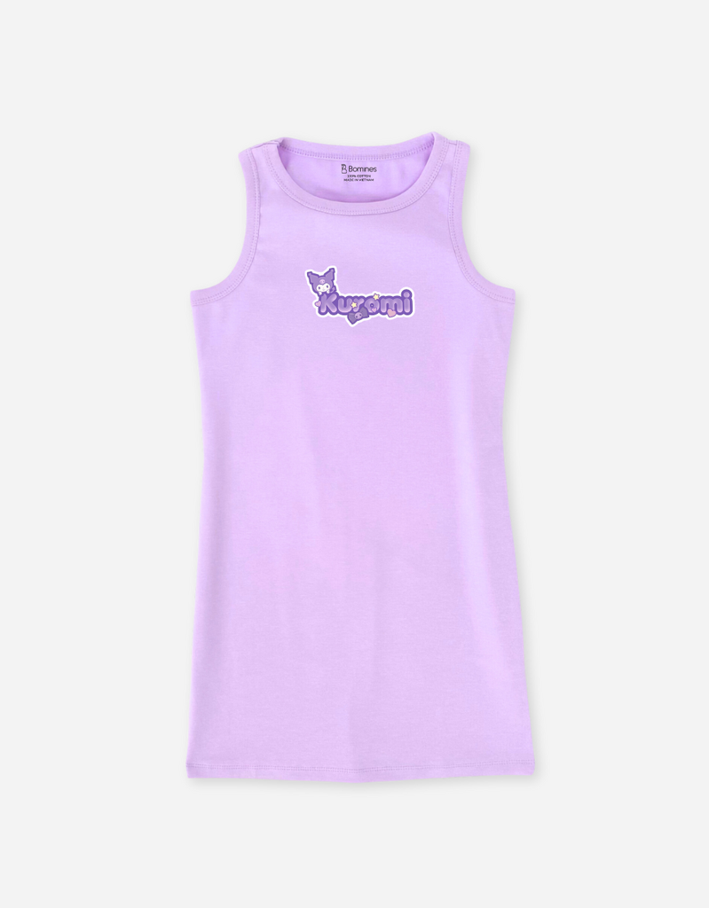 Đầm body bé gái Cinnamoroll Hello Kitty Kuromi Bomines