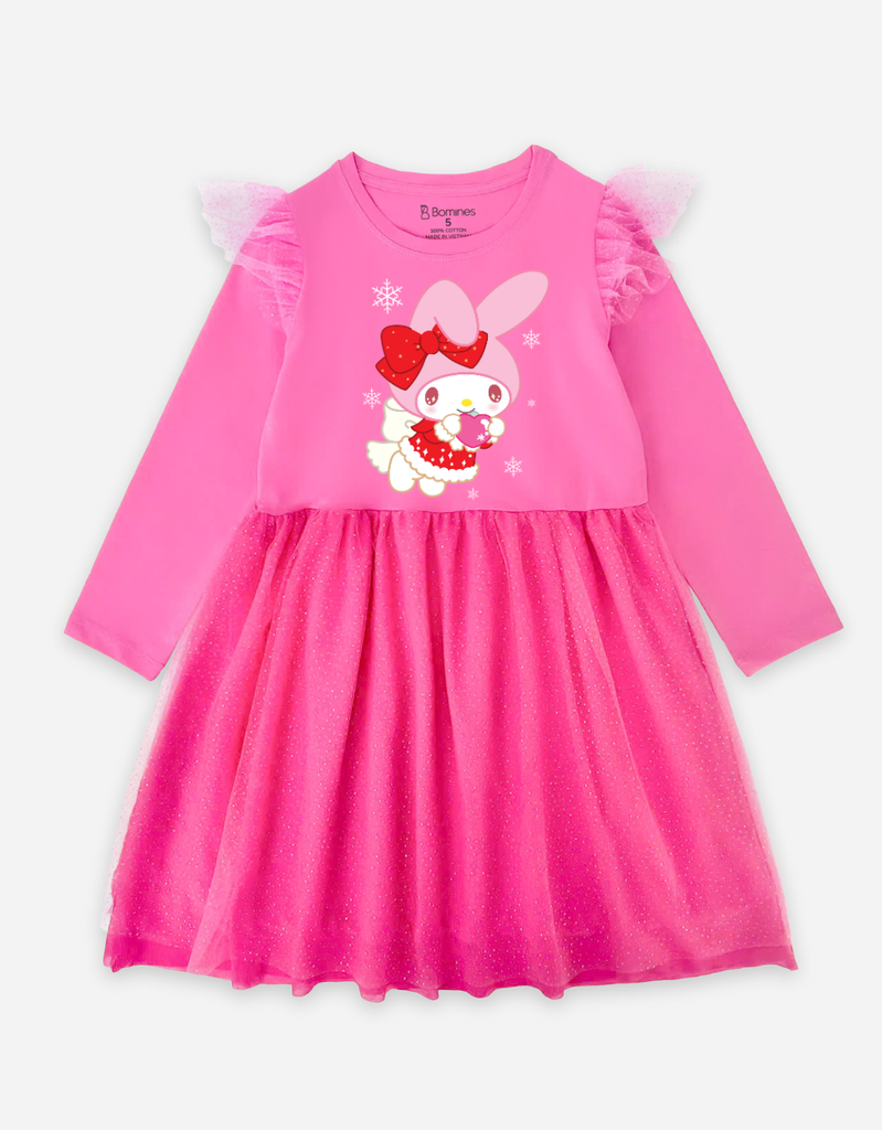 Váy cho bé gái Giáng sinh Bomines