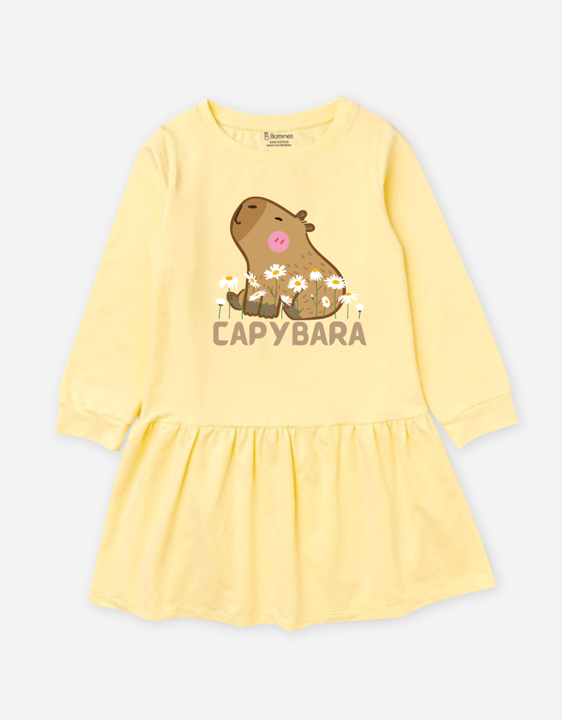 Váy bé gái Capybara