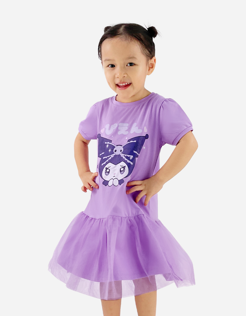 Váy bé gái hoạt hình Kuromi
