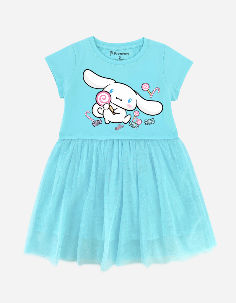 Váy bé gái phối lưới Cinnamoroll