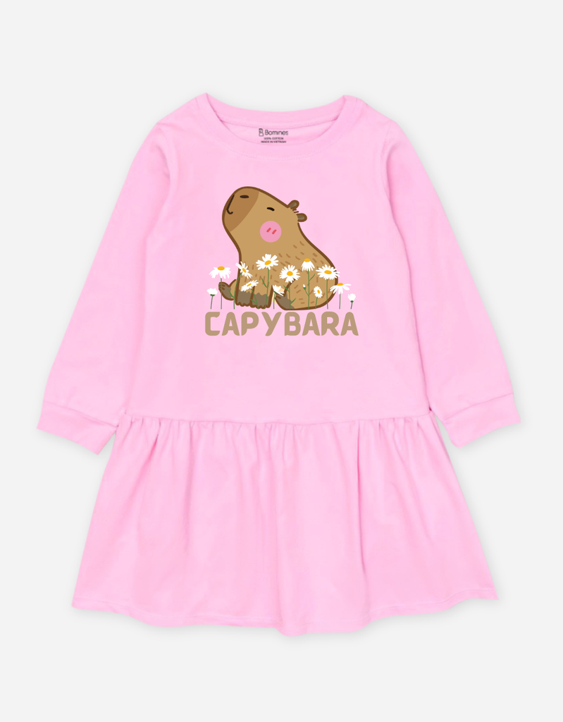 Váy bé gái Capybara
