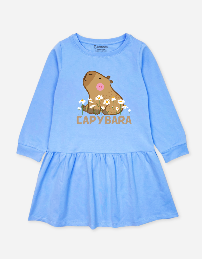 Váy bé gái Capybara