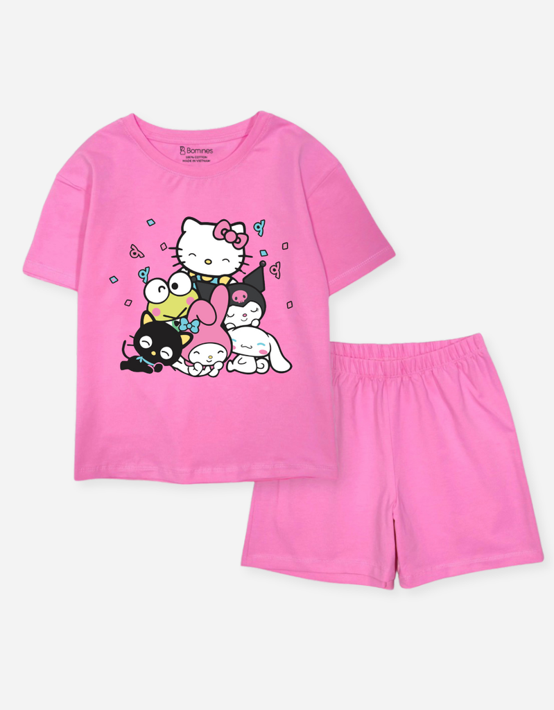 Đồ bộ ngắn bé gái Sanrio