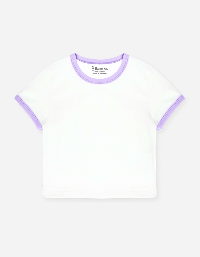 Áo croptop bé gái