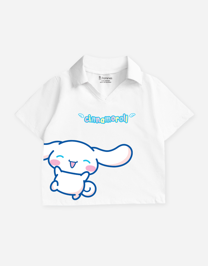 Áo bé gái Hello Kitty Cinnamoroll Kuromi Bomines