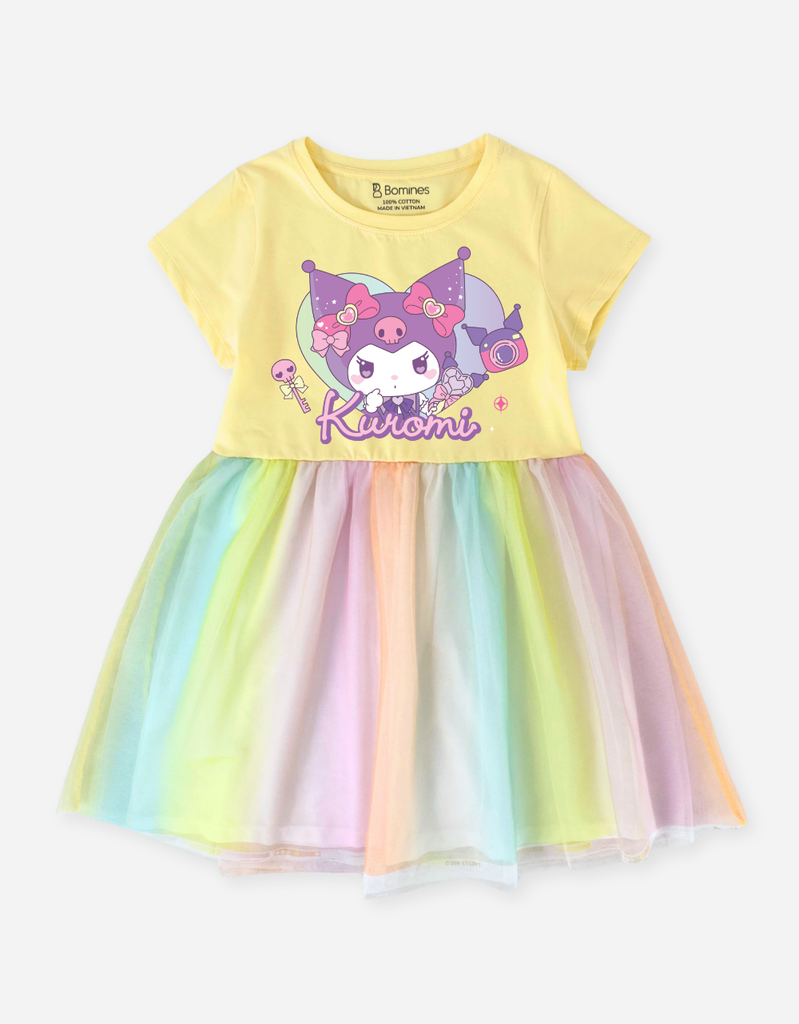 Váy bé gái Kuromi Bomines