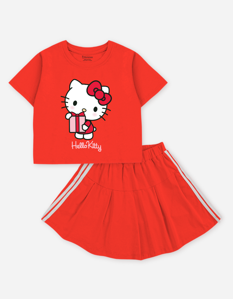 Set váy bé gái Melody Cinnamoroll Bomines, Bộ áo chân váy Kuromi