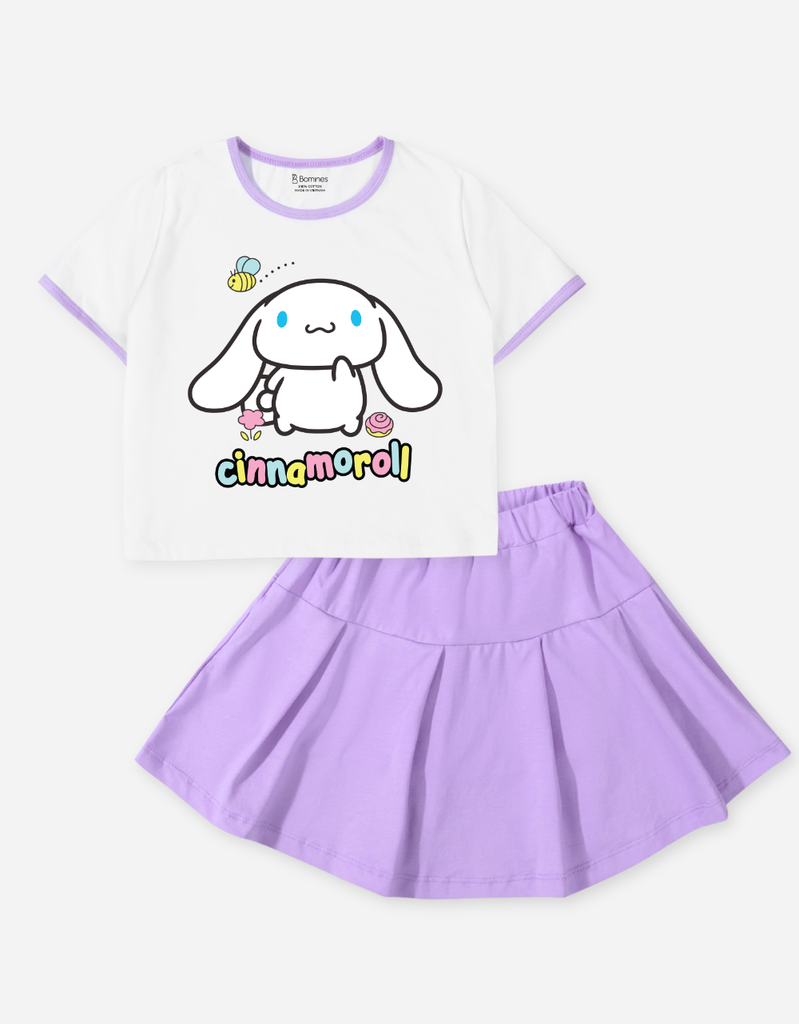 Set váy bé gái Cinnamoroll Bomines