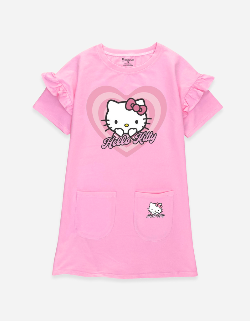 Váy bé gái dáng suông Sanrio