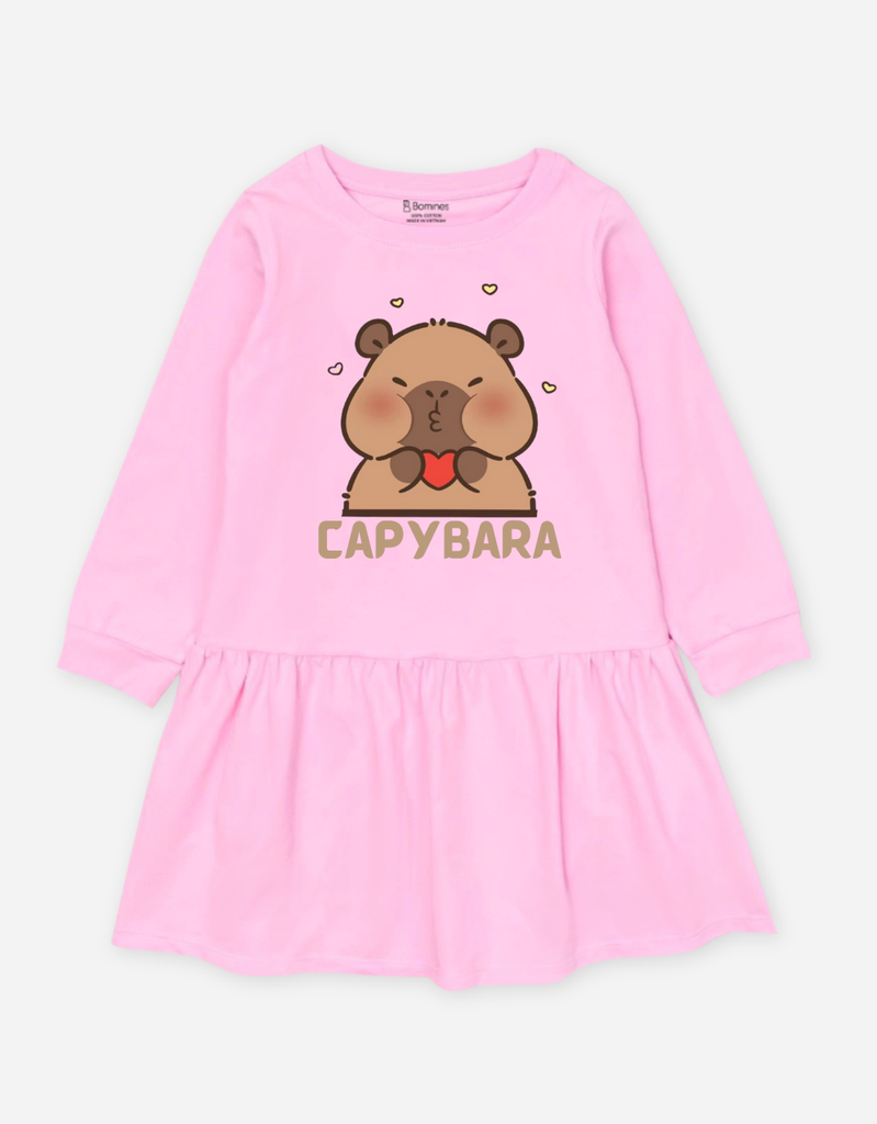 Váy bé gái Capybara