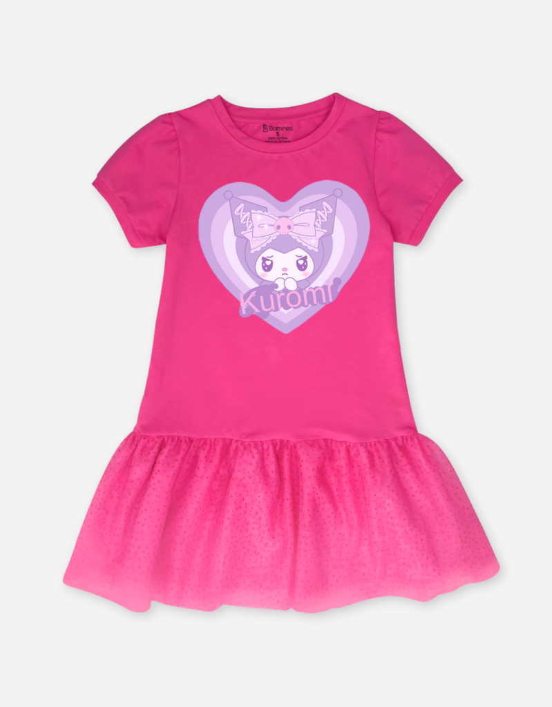 Váy bé gái hoạt hình Kuromi