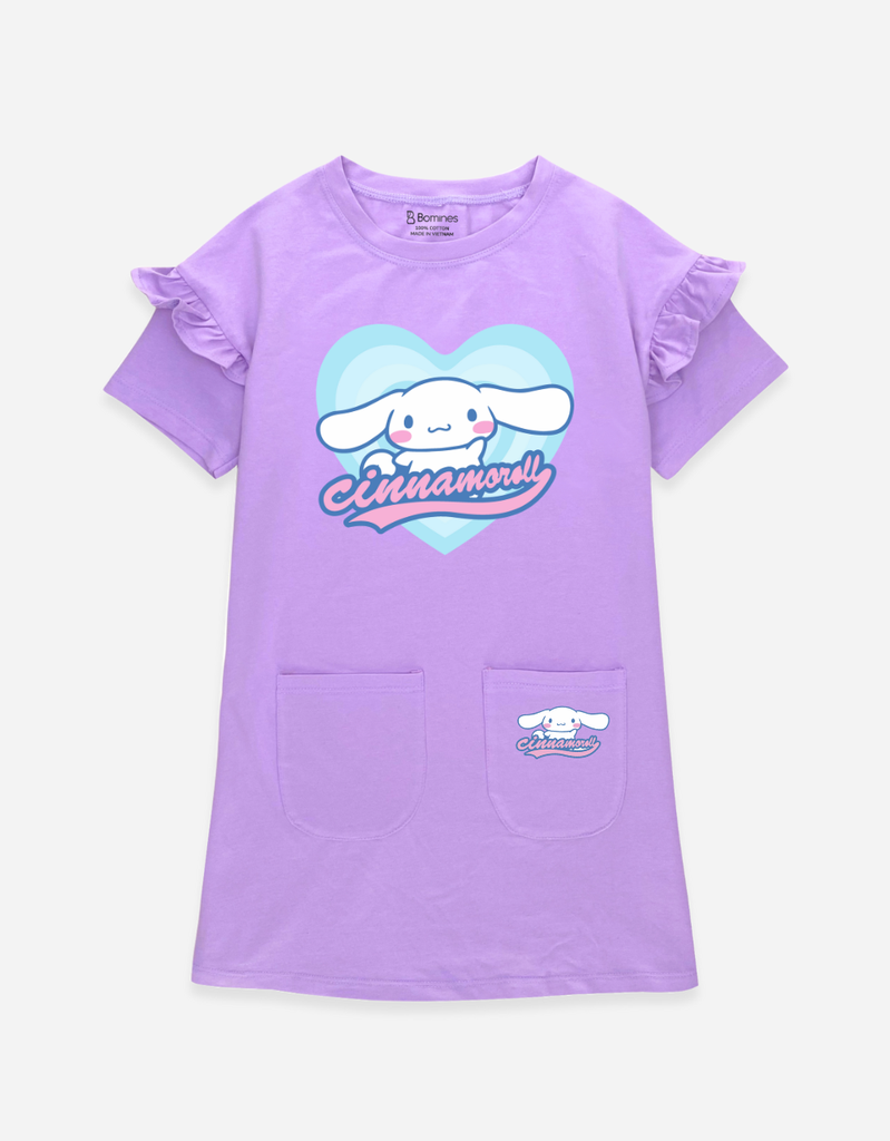 Váy bé gái dáng suông Sanrio