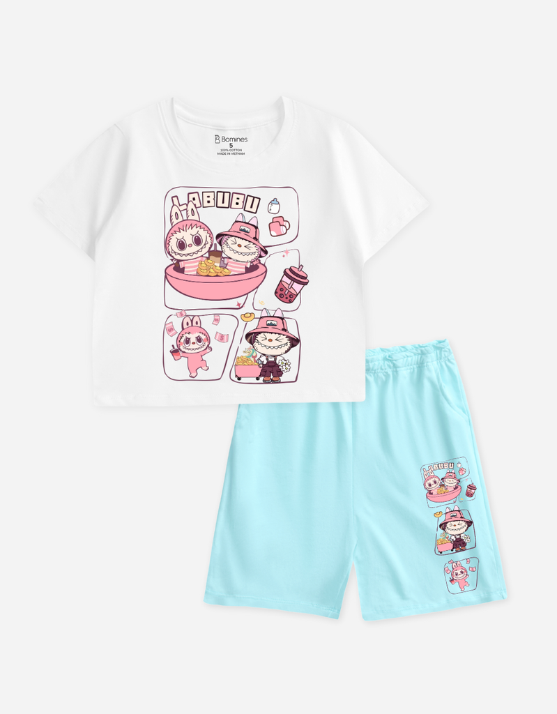 Đồ bộ ngắn Labubu