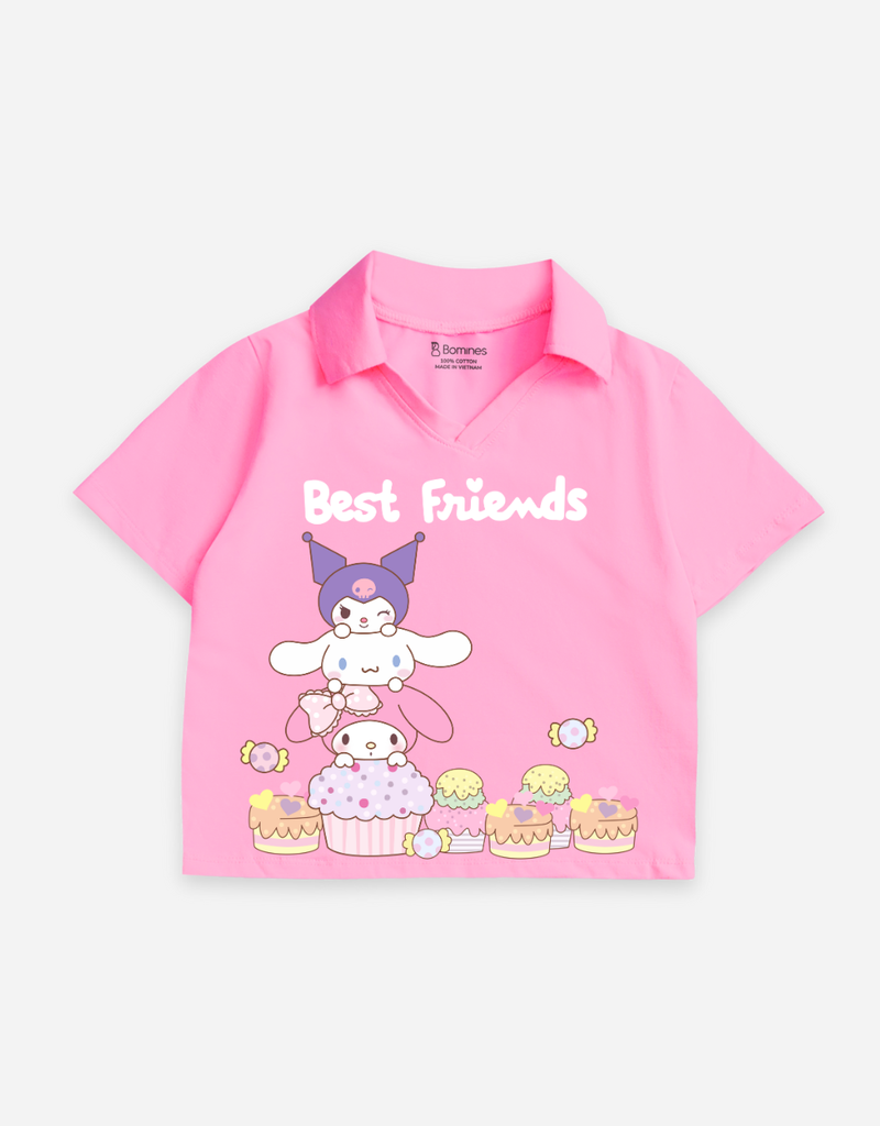 Áo bé gái Sanrio