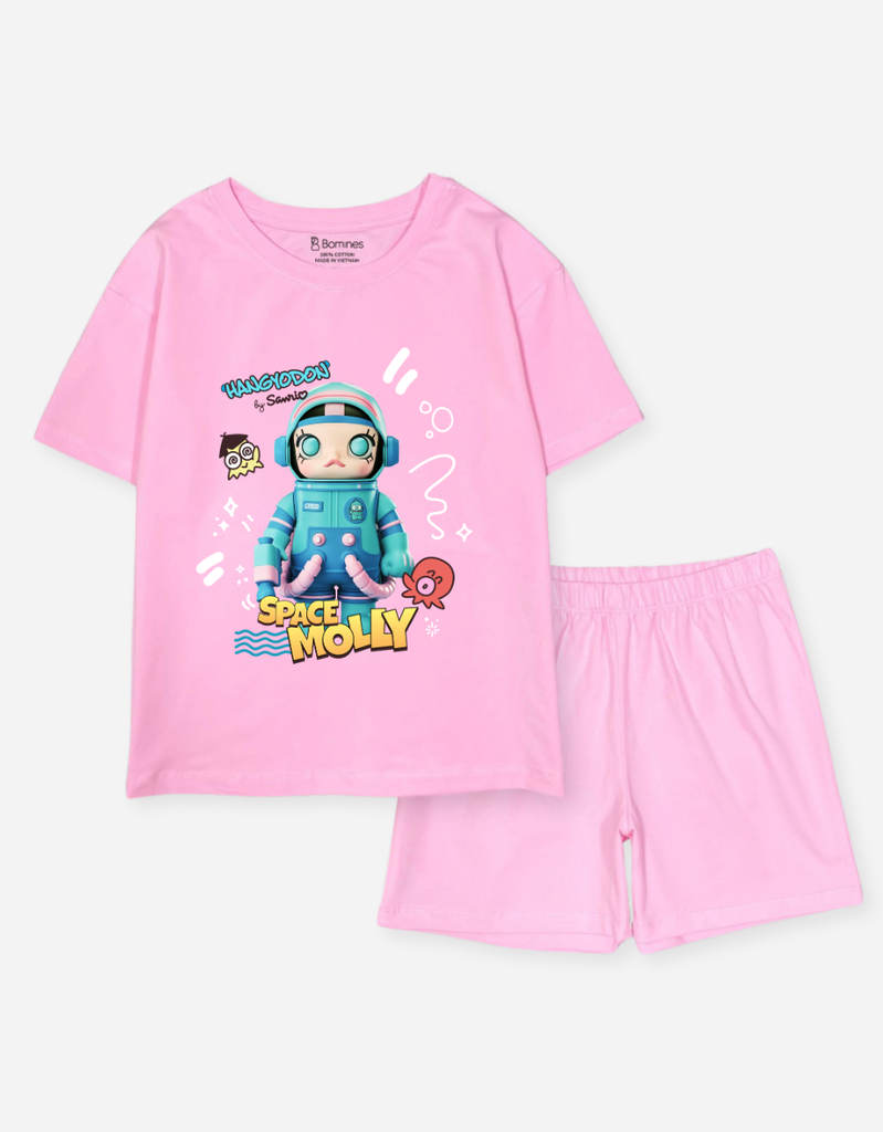 Đồ bộ bé gái Space Molly