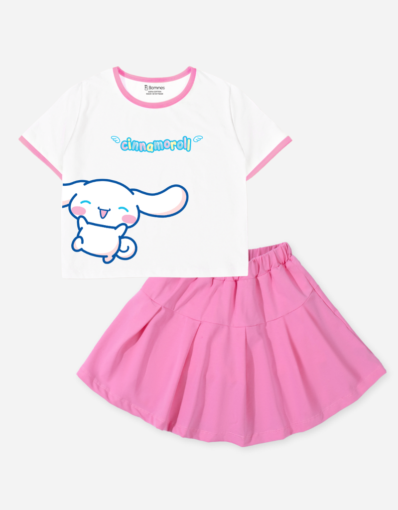 Set váy bé gái Cinnamoroll Bomines