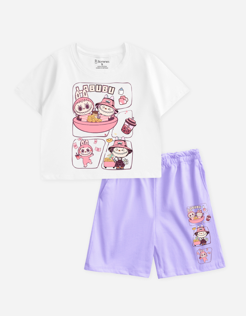 Đồ bộ ngắn Labubu