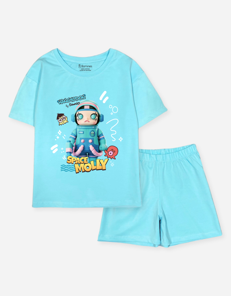 Đồ bộ bé gái Space Molly