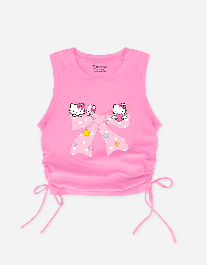 Áo bé gái Kuromi Kitty Cinnamoroll Bomines