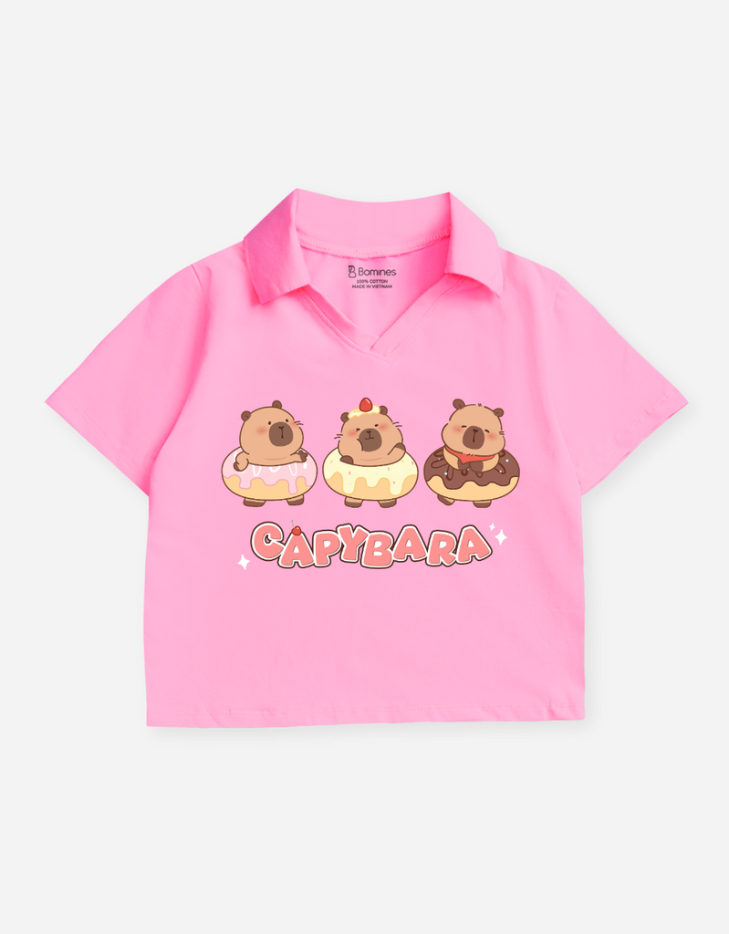 Áo bé gái Kuromi Kitty Bomines