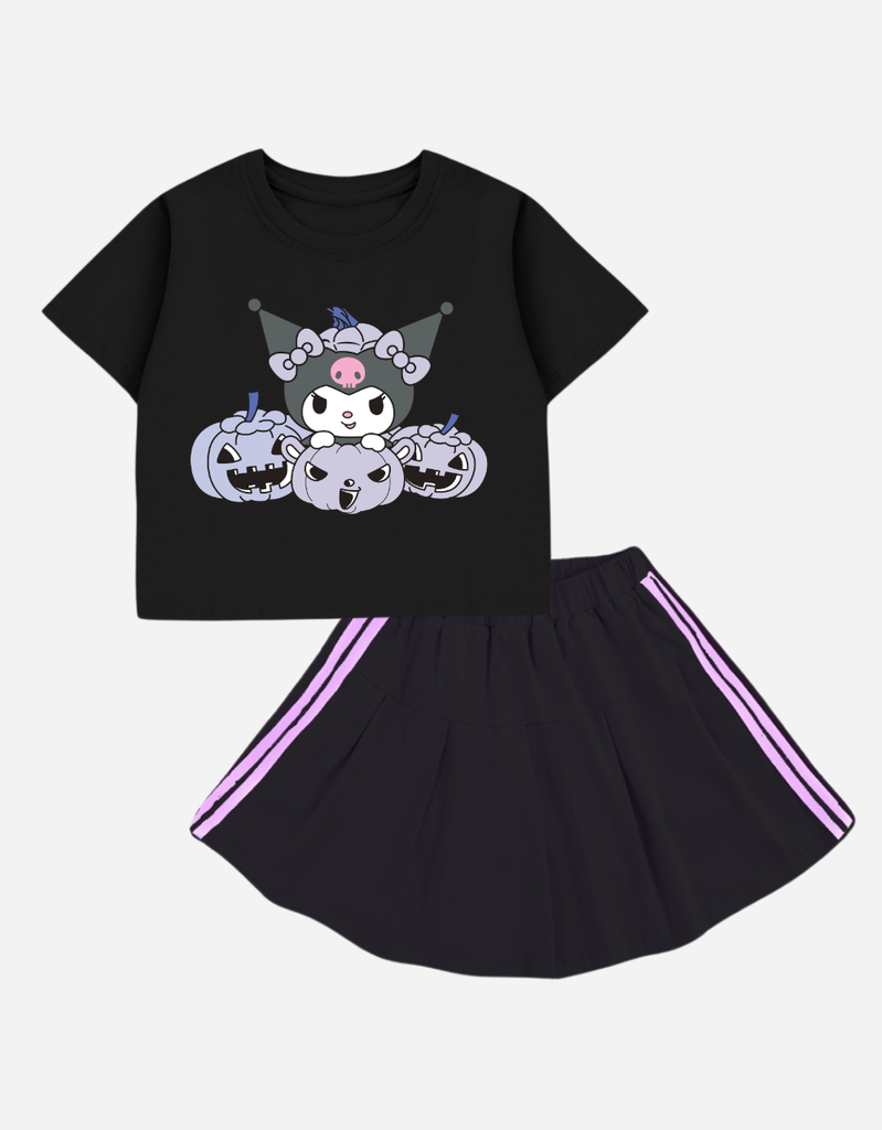 Set váy bé gái Kuromi