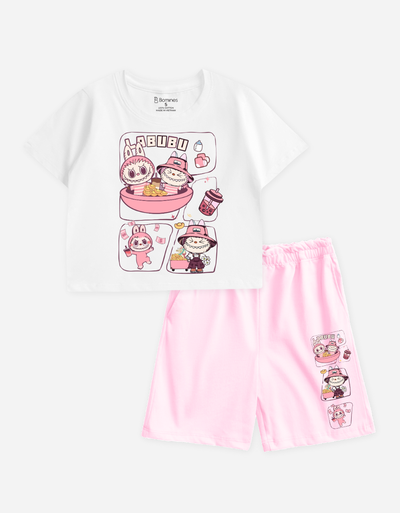 Đồ bộ ngắn Labubu