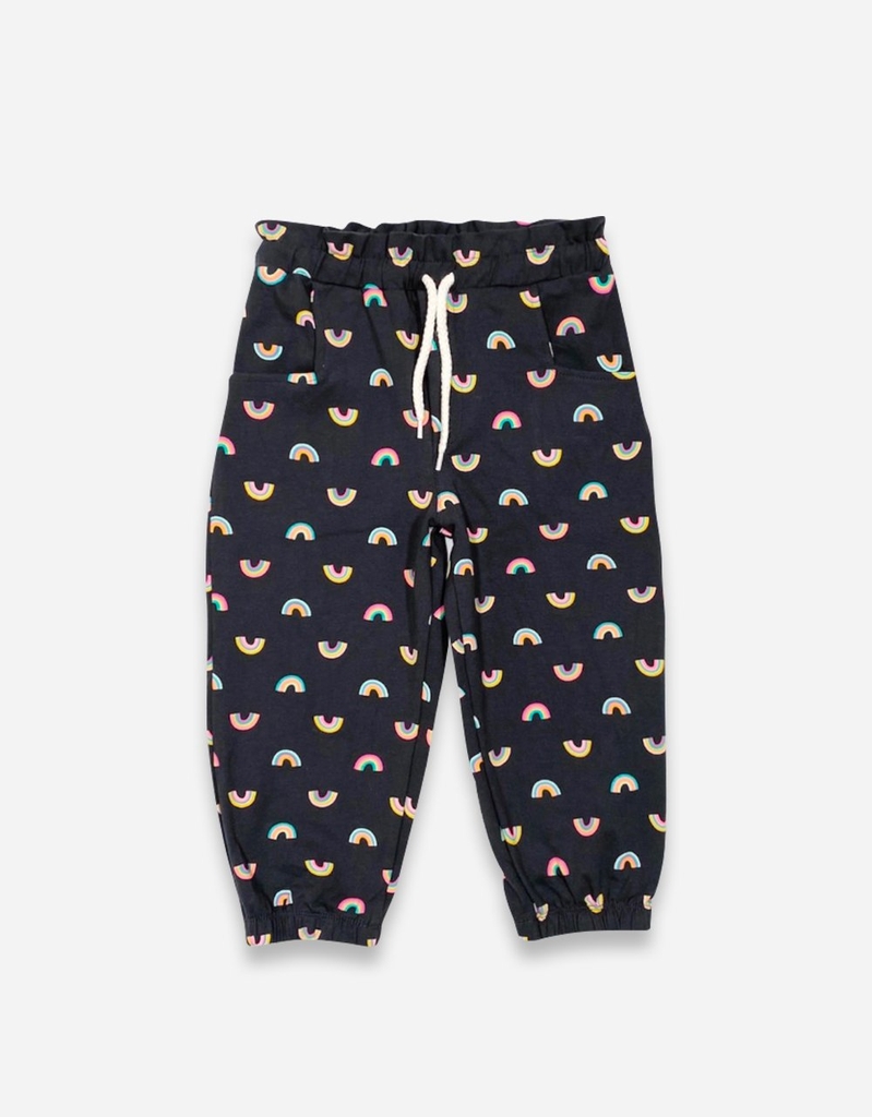 Quần jogger ngố bé gái nhiều họa tiết