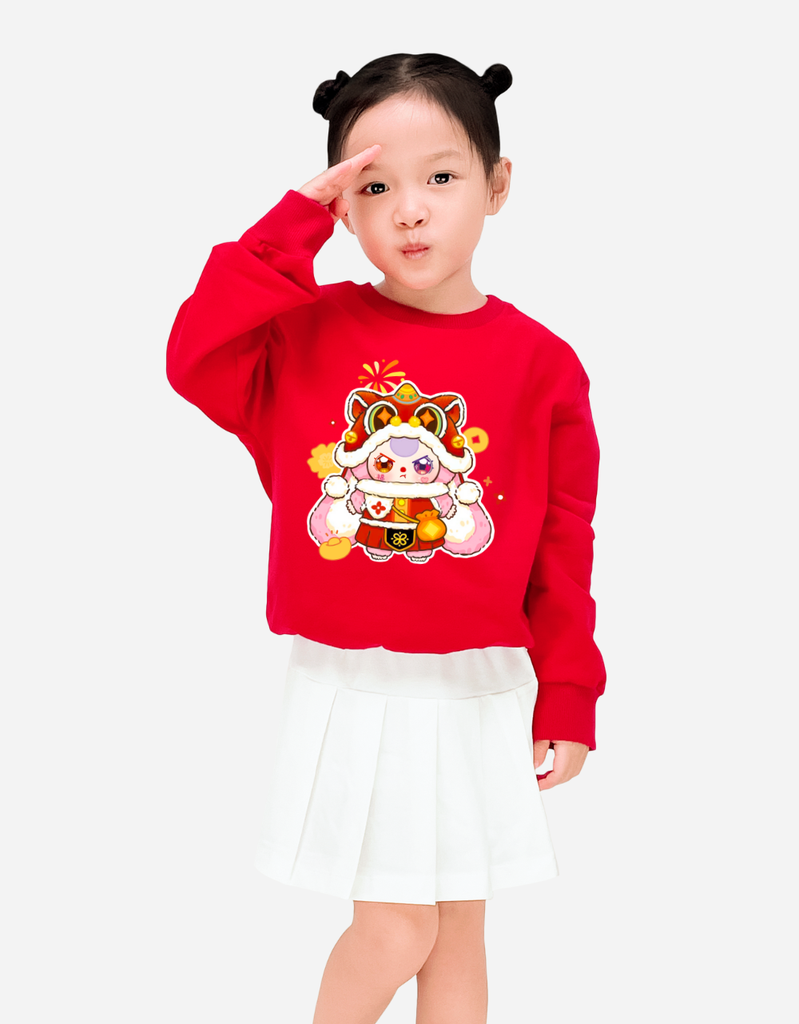 Áo Tết cho bé gái bé trai Babythree Bomines