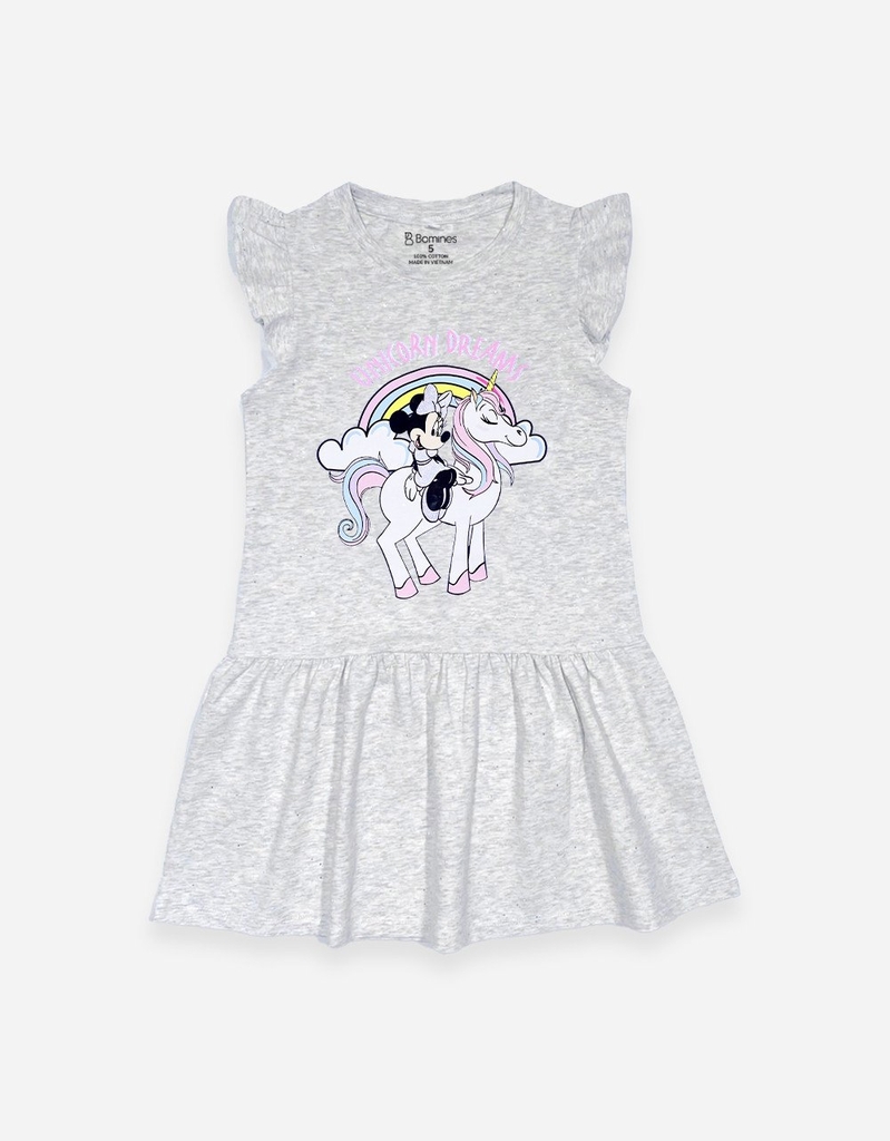 Váy bé gái tay cánh tiên Minnie Unicorn