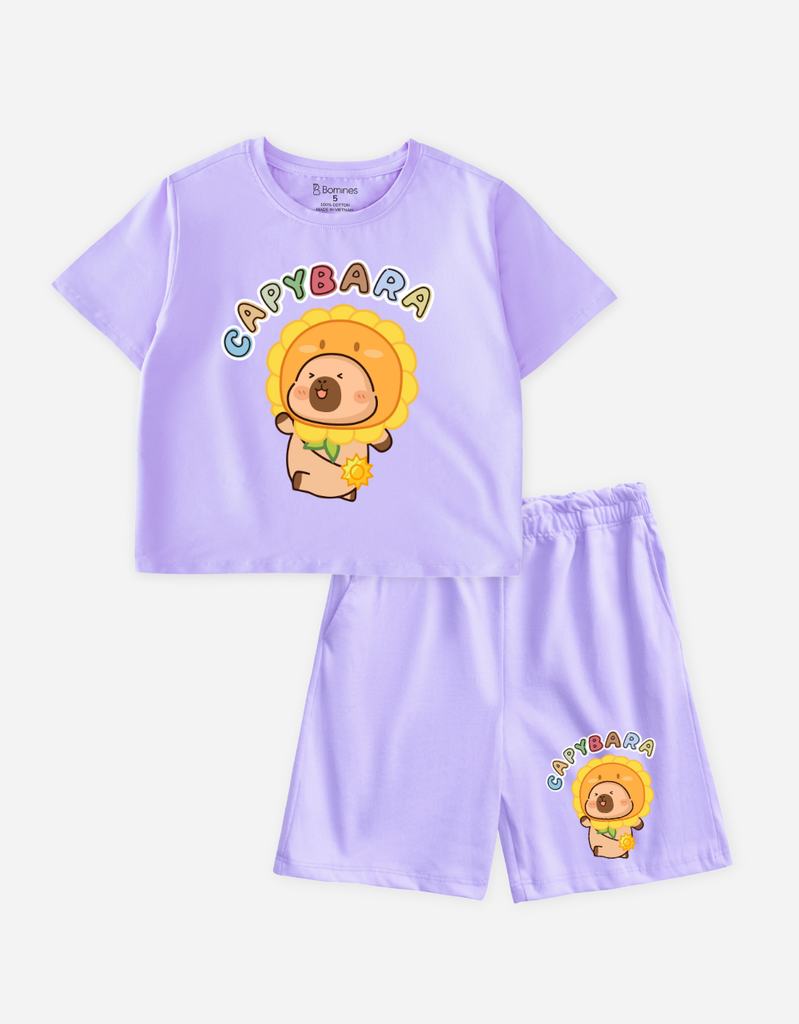 Đồ bộ ngắn Capybara