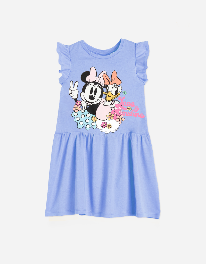 Váy bé gái tay bèo Minnie Daisy