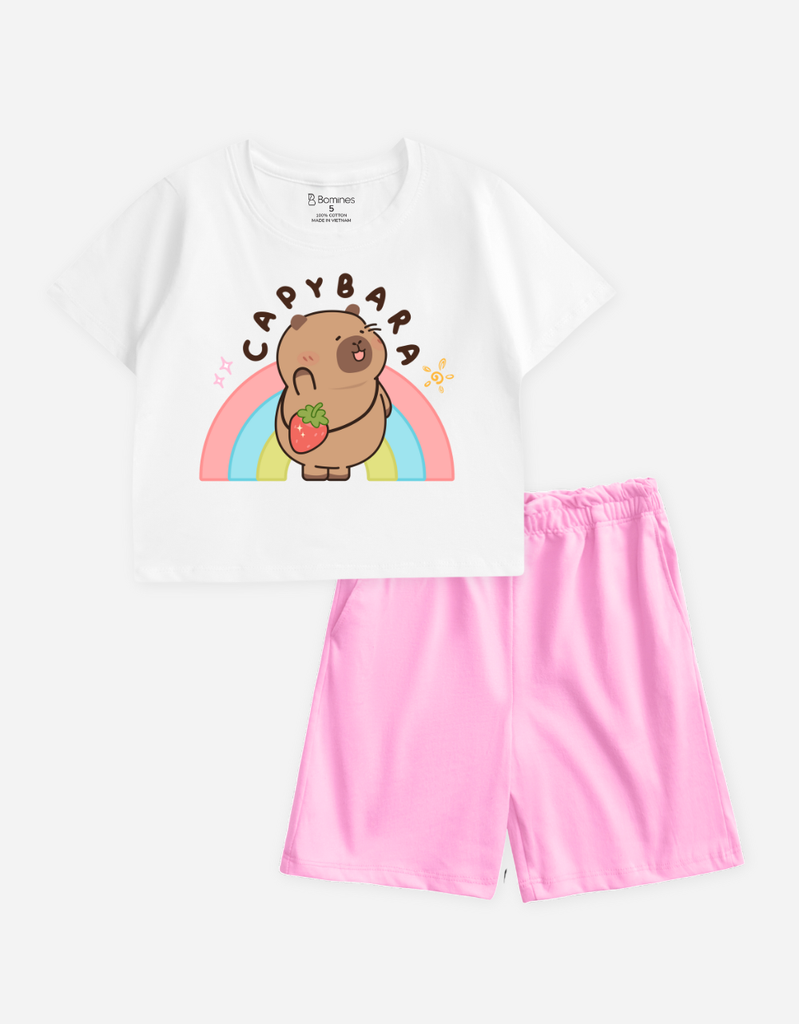 Đồ bộ ngắn Capybara
