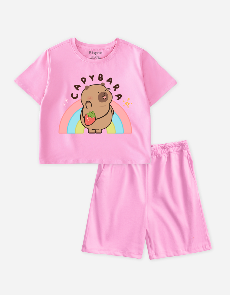 Đồ bộ ngắn Capybara