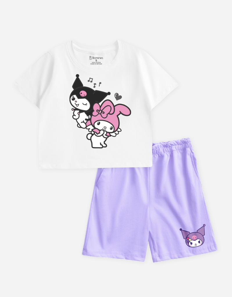 Đồ bộ ngắn Kuromi & My Melody