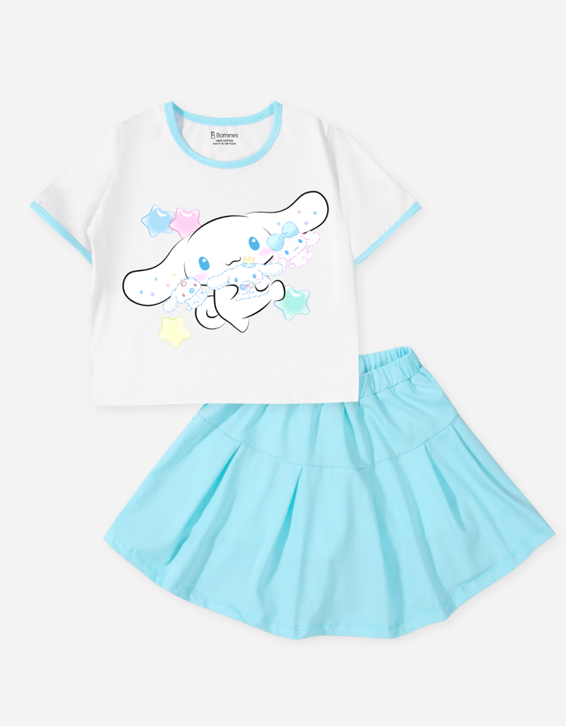 Set chân váy bé gái Cinnamoroll