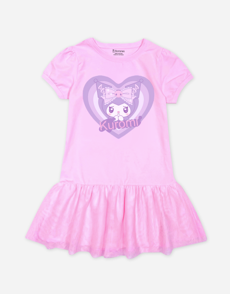 Váy bé gái hoạt hình Kuromi
