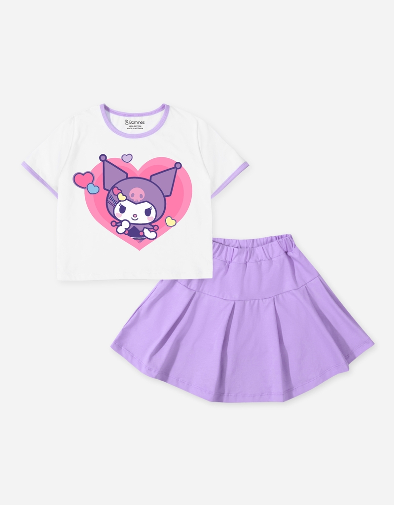 Set váy bé gái Kuromi