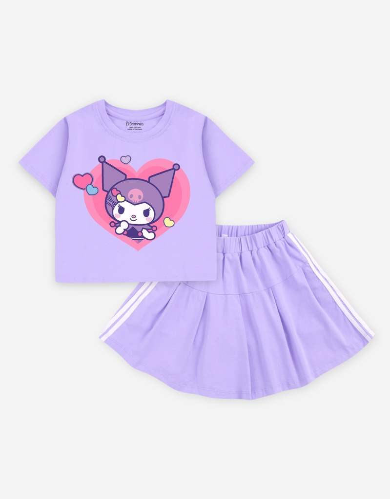 Set váy bé gái Kuromi