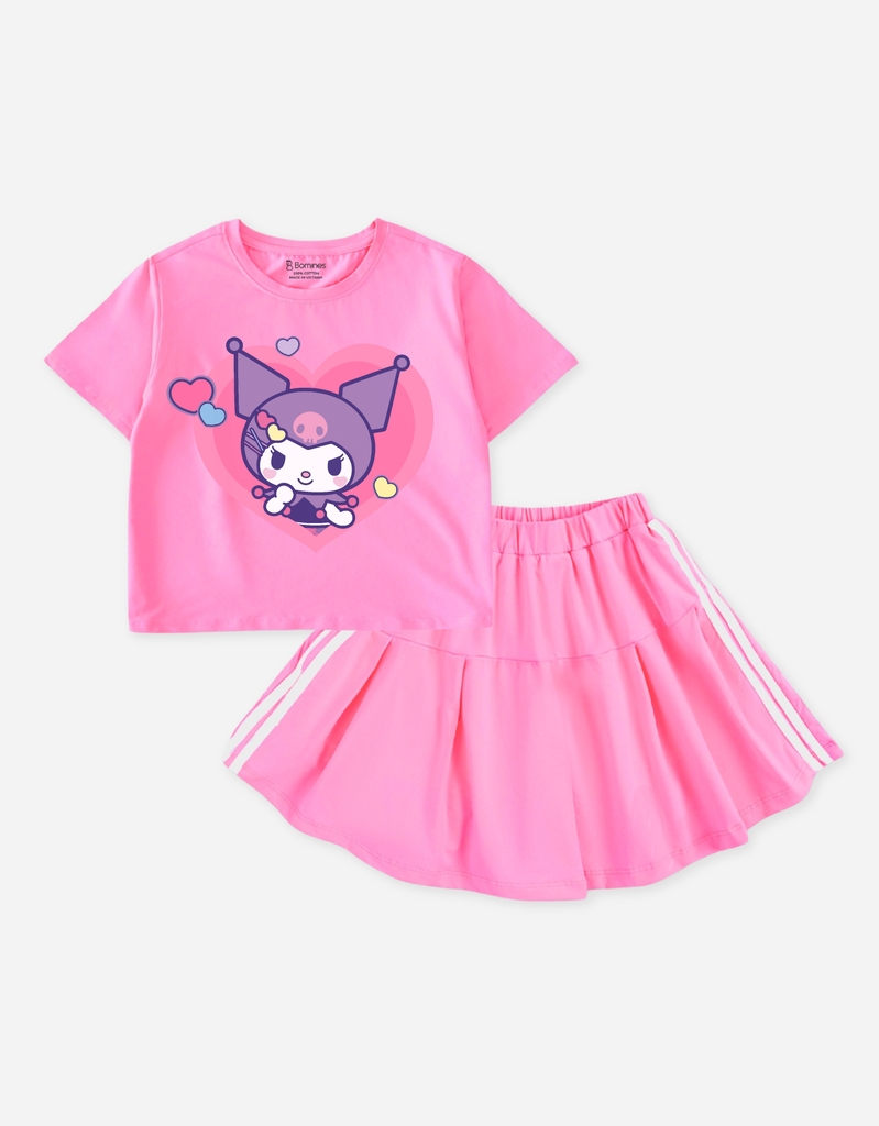 Set váy bé gái Kuromi