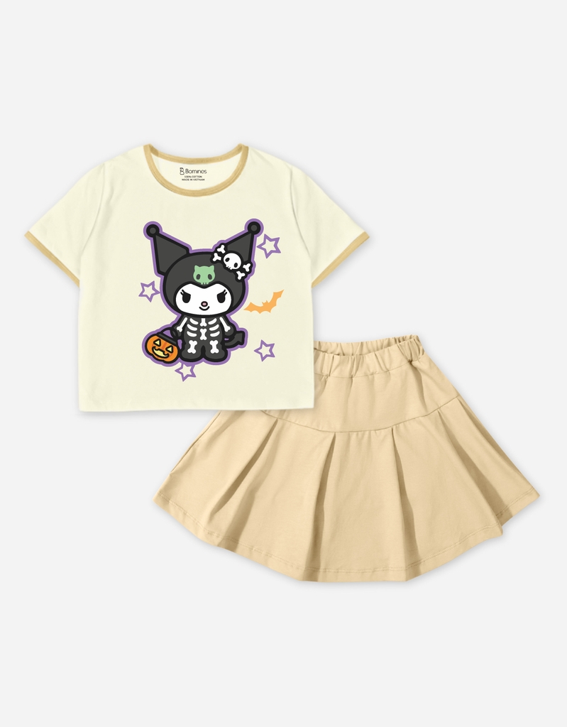 Set váy bé gái Kuromi