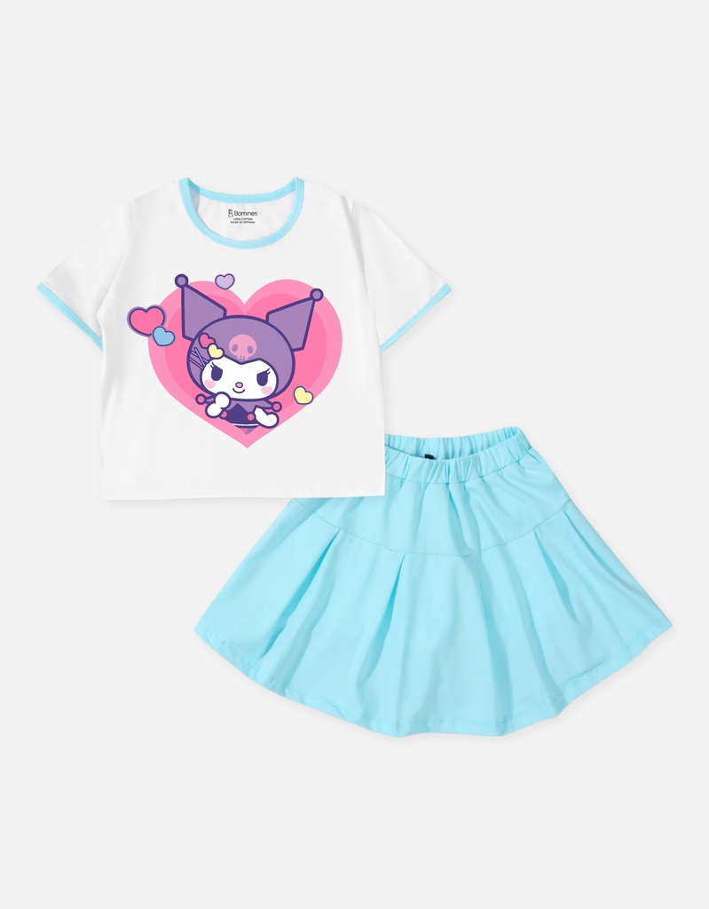 Set váy bé gái Kuromi