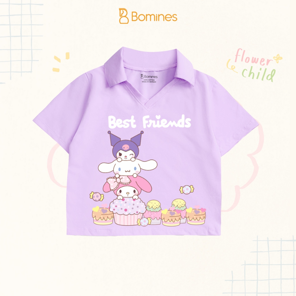 Áo bé gái Sanrio