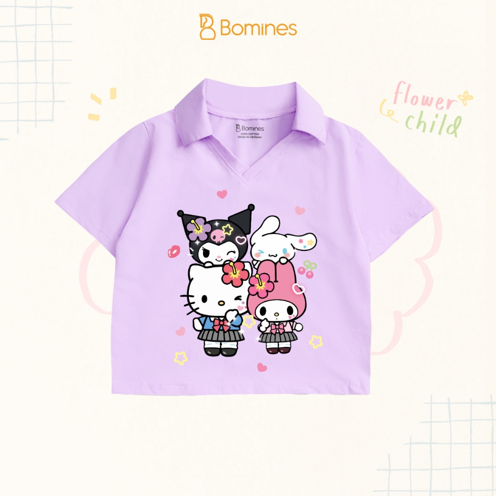 Áo bé gái Sanrio