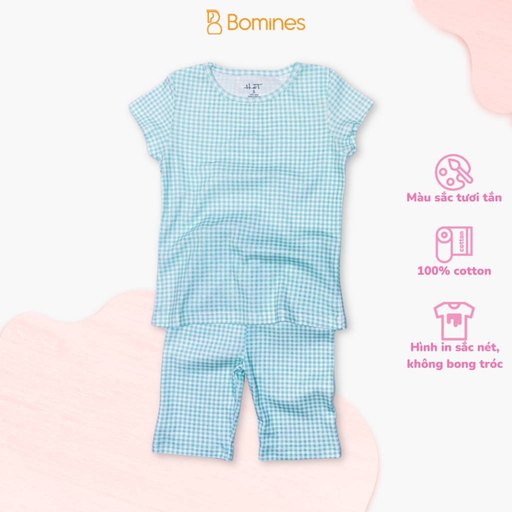 Đồ bộ lửng bé gái nhiều họa tiết