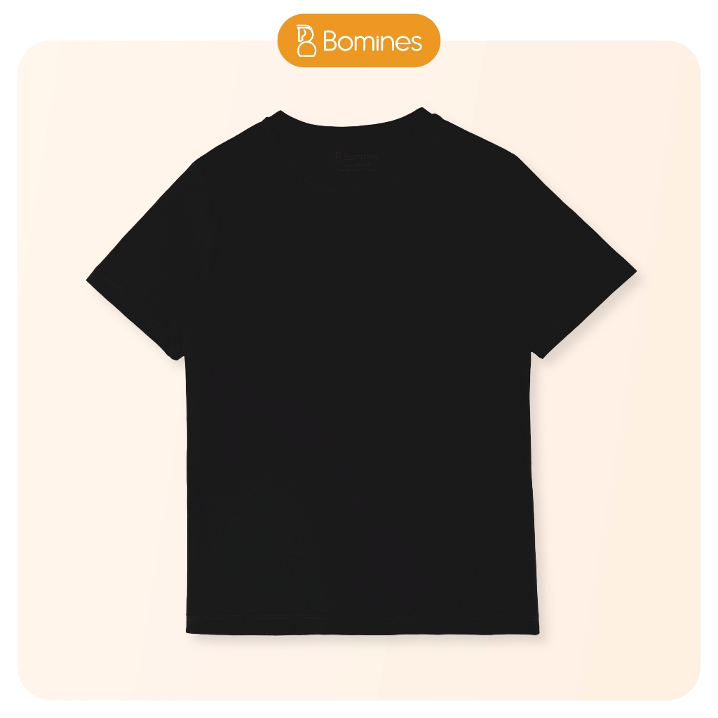 Áo thun cotton Unisex, áo tay ngắn bé trai bé gái thun mịn mát