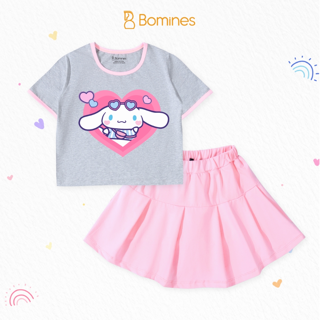 Set váy bé gái Cinnamoroll
