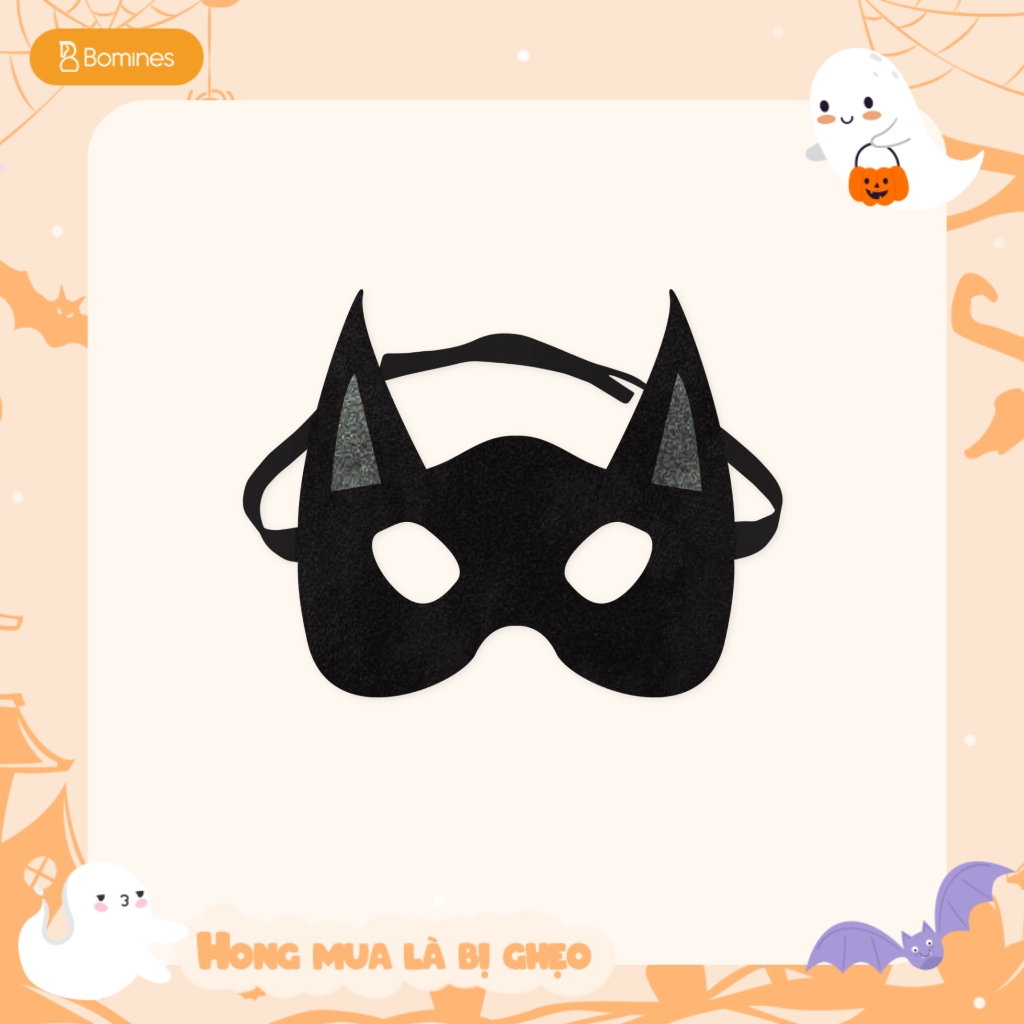 Khăn đội đầu tam giác Halloween cho bé trai, bé gái PK