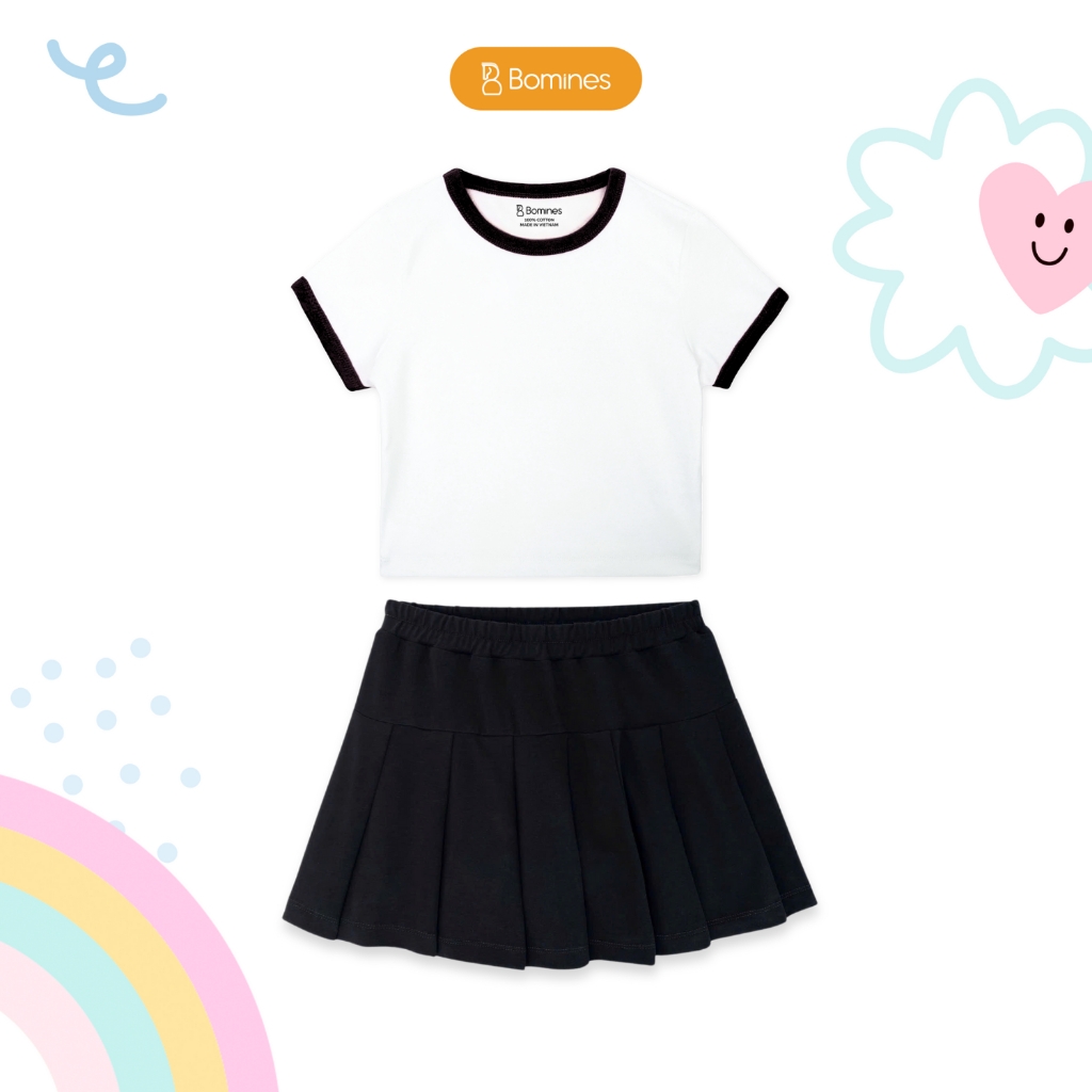 Set váy bé gái Bomines