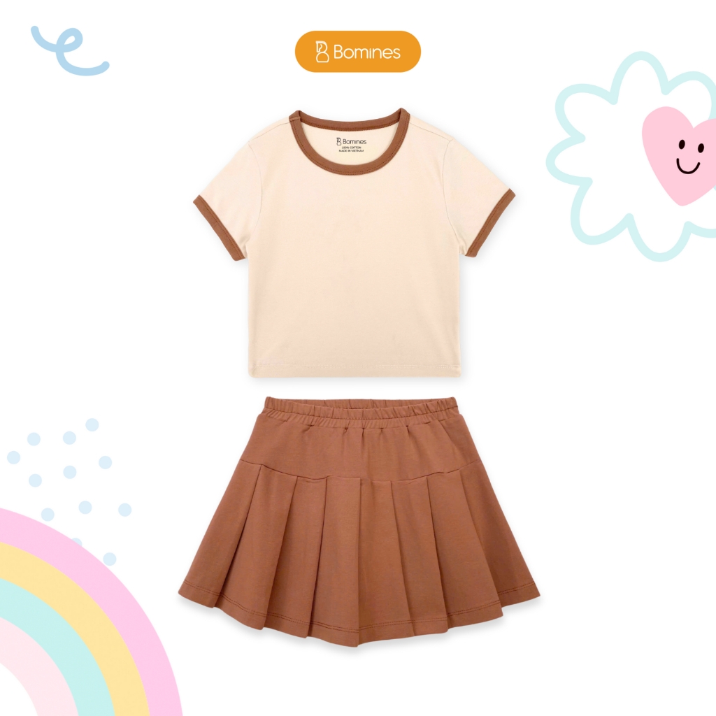Set váy bé gái Bomines